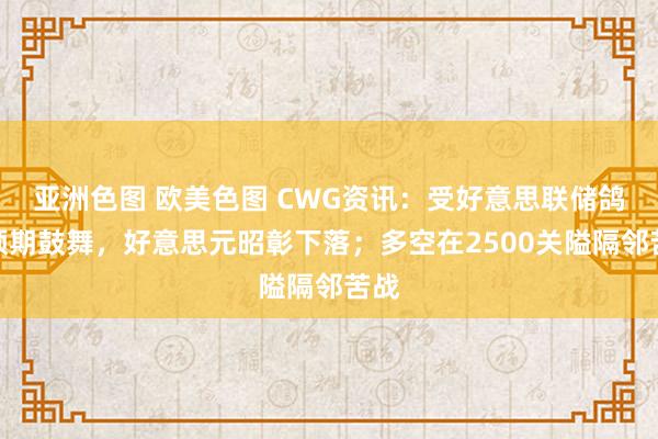 亚洲色图 欧美色图 CWG资讯：受好意思联储鸽派预期鼓舞，好意思元昭彰下落；多空在2500关隘隔邻苦战